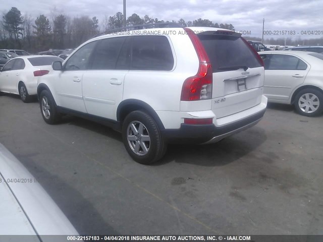 YV4CY982871400941 - 2007 VOLVO XC90 3.2 WHITE photo 3