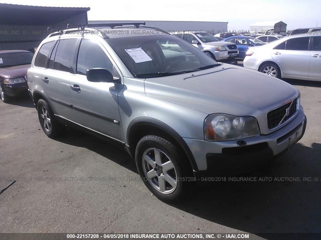 YV1CZ592051163991 - 2005 VOLVO XC90 GRAY photo 1