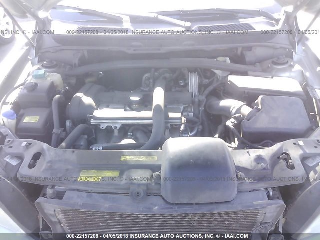 YV1CZ592051163991 - 2005 VOLVO XC90 GRAY photo 10