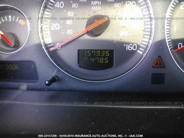 YV1CZ592051163991 - 2005 VOLVO XC90 GRAY photo 7