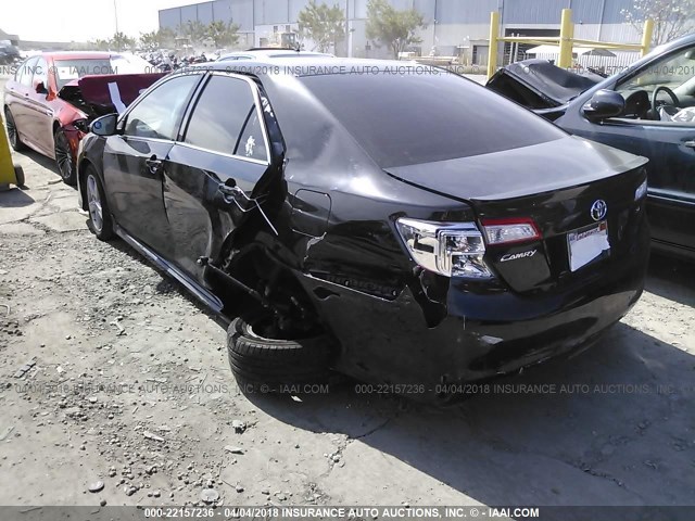4T1BF1FK8CU122443 - 2012 TOYOTA CAMRY SE/LE/XLE BLACK photo 3