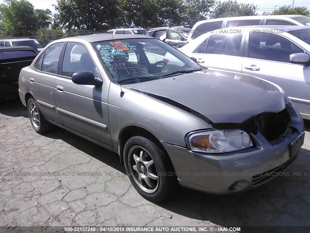 3N1CB51D96L634718 - 2006 NISSAN SENTRA 1.8/1.8S TAN photo 1