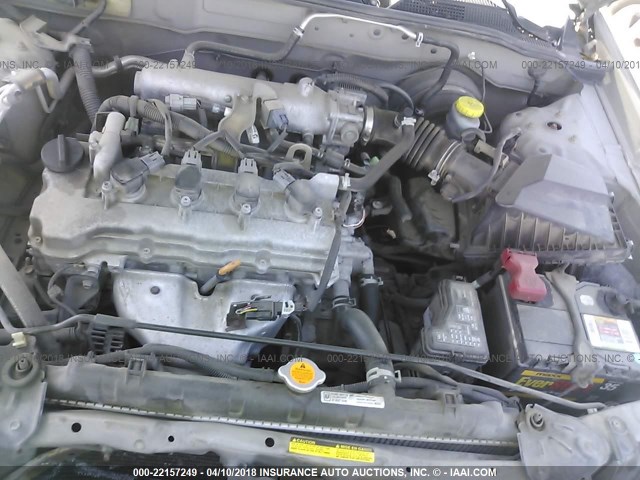 3N1CB51D96L634718 - 2006 NISSAN SENTRA 1.8/1.8S TAN photo 10