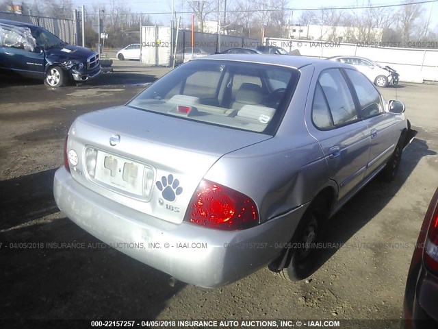 3N1CB51D26L541569 - 2006 NISSAN SENTRA 1.8/1.8S SILVER photo 4