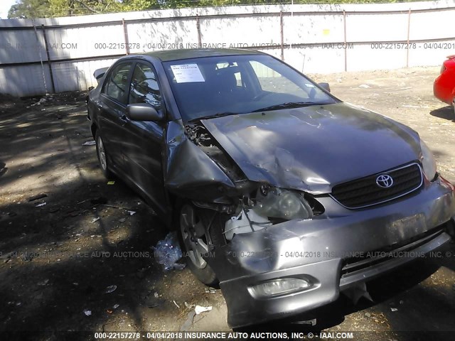 1NXBR32E67Z859620 - 2007 TOYOTA COROLLA CE/LE/S GRAY photo 1