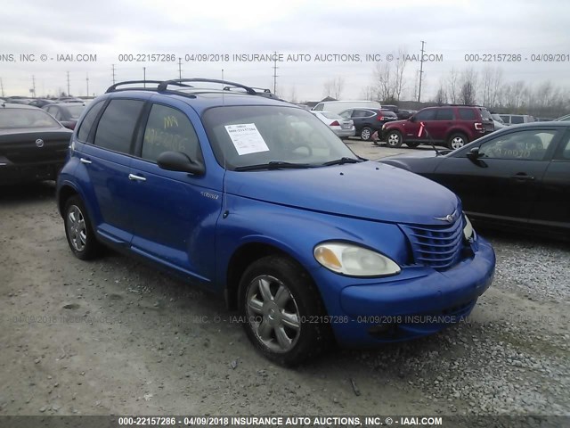 3C8FY68B43T584324 - 2003 CHRYSLER PT CRUISER LIMITED BLUE photo 1