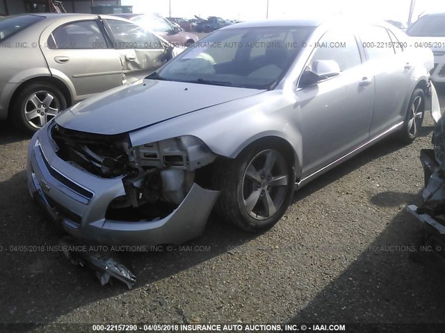 1G1ZC5E13BF171850 - 2011 CHEVROLET MALIBU 1LT 银色 照片 2