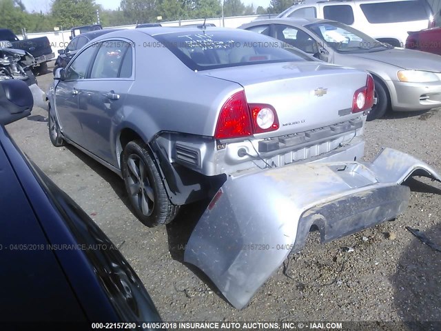 1G1ZC5E13BF171850 - 2011 CHEVROLET MALIBU 1LT 银色 照片 3