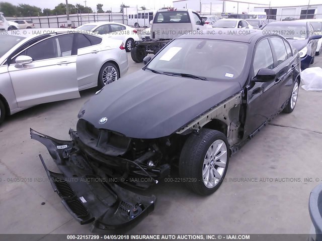 WBAPK5C52BF125107 - 2011 BMW 328 XI SULEV BLACK photo 2