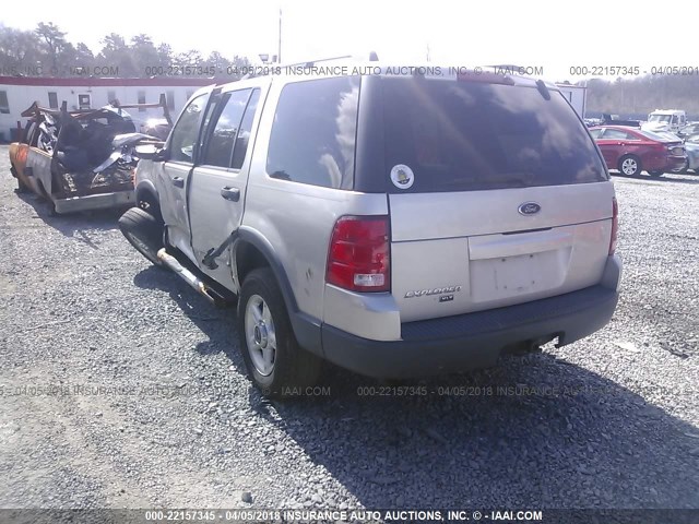 1FMZU73KX3UA01537 - 2003 FORD EXPLORER XLT/XLT SPORT/NBX 灰色 照片 3