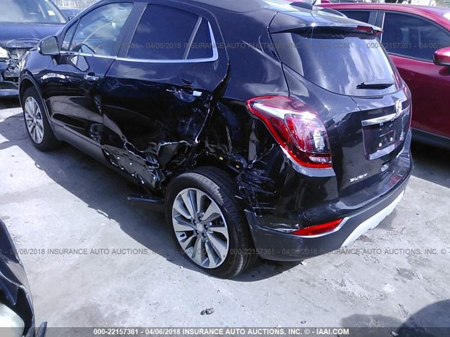 KL4CJASB2HB224623 - 2017 BUICK ENCORE PREFERRED BLACK photo 6