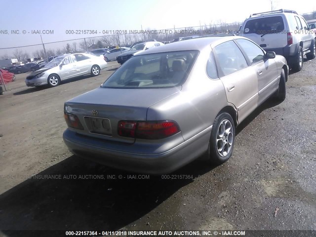 4T1BF18B7WU240338 - 1998 TOYOTA AVALON XL/XLS TAN photo 4