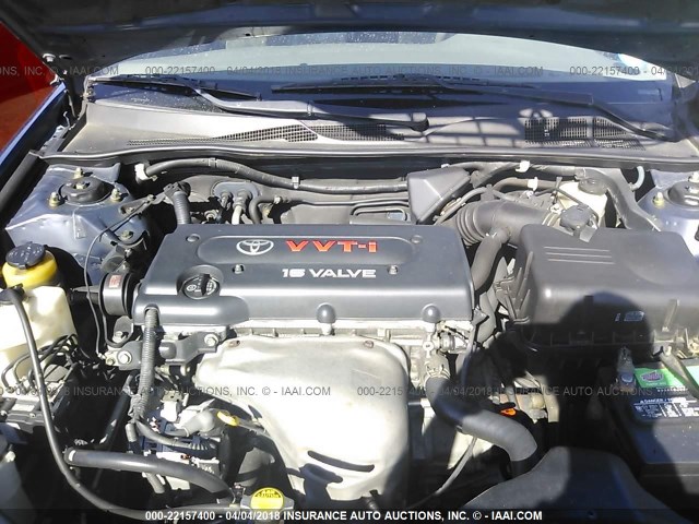 4T1BE32K36U164821 - 2006 TOYOTA CAMRY LE/XLE/SE BLUE photo 10