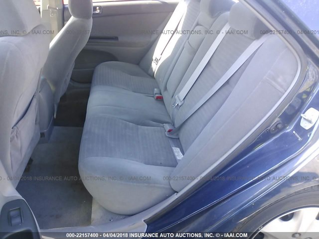 4T1BE32K36U164821 - 2006 TOYOTA CAMRY LE/XLE/SE BLUE photo 8