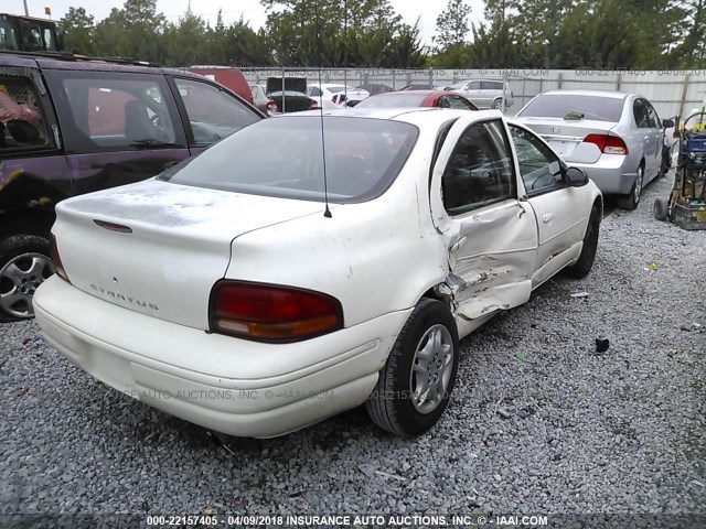 1B3EJ46X1YN123515 - 2000 DODGE STRATUS SE WHITE photo 6