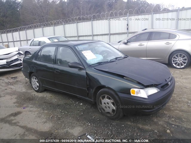 1NXBR12E8YZ382291 - 2000 TOYOTA COROLLA VE/CE/LE 绿色 照片 1