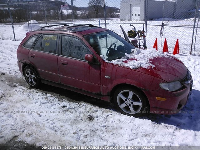 JM1BJ245731215297 - 2003 MAZDA PROTEGE PR5 红色 照片 1