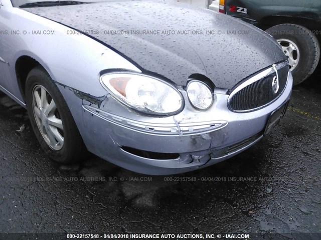 2G4WD582161262023 - 2006 BUICK LACROSSE CXL GRAY photo 6