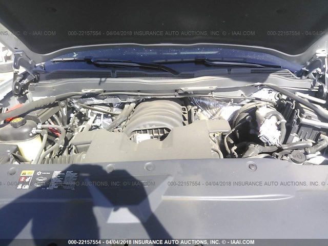 3GCPCREC6FG473130 - 2015 CHEVROLET SILVERADO C1500 LT SILVER photo 10