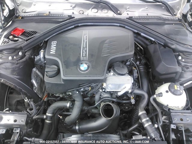 WBA8E9G55GNT83857 - 2016 BMW 328 I SULEV BLACK photo 10