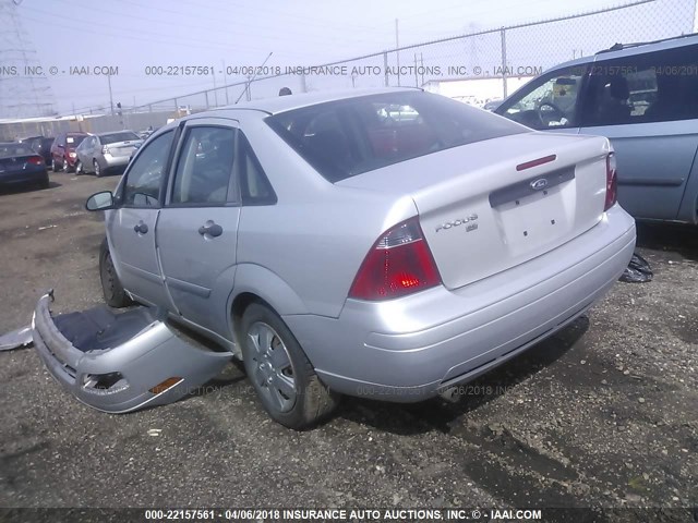 1FAFP34N37W279955 - 2007 FORD FOCUS ZX4/S/SE/SES 银色 照片 3