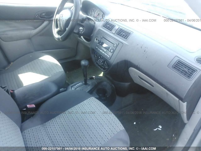 1FAFP34N37W279955 - 2007 FORD FOCUS ZX4/S/SE/SES 银色 照片 5