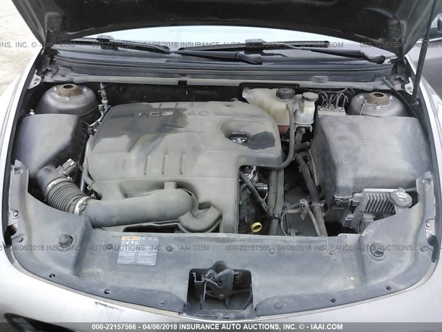 1G1ZB5EB9AF299567 - 2010 CHEVROLET MALIBU LS 棕色 照片 10