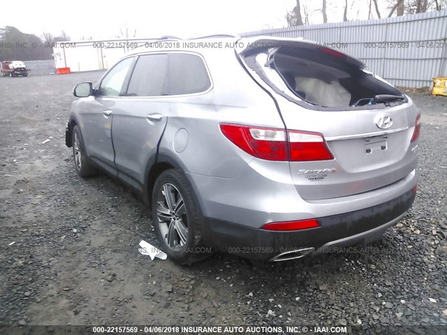 KM8SRDHF7DU006158 - 2013 HYUNDAI SANTA FE LIMITED GRAY photo 3