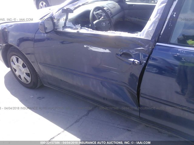 4T1BE32K32U537625 - 2002 TOYOTA CAMRY LE/XLE/SE 蓝色 照片 6
