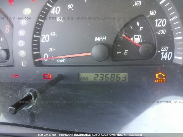 4T1BE32K32U537625 - 2002 TOYOTA CAMRY LE/XLE/SE 蓝色 照片 7