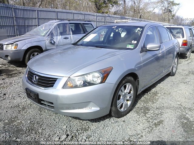 1HGCP26428A081587 - 2008 HONDA ACCORD LXP SILVER photo 2