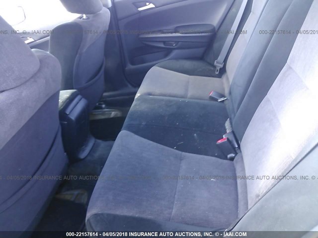 1HGCP26428A081587 - 2008 HONDA ACCORD LXP SILVER photo 8