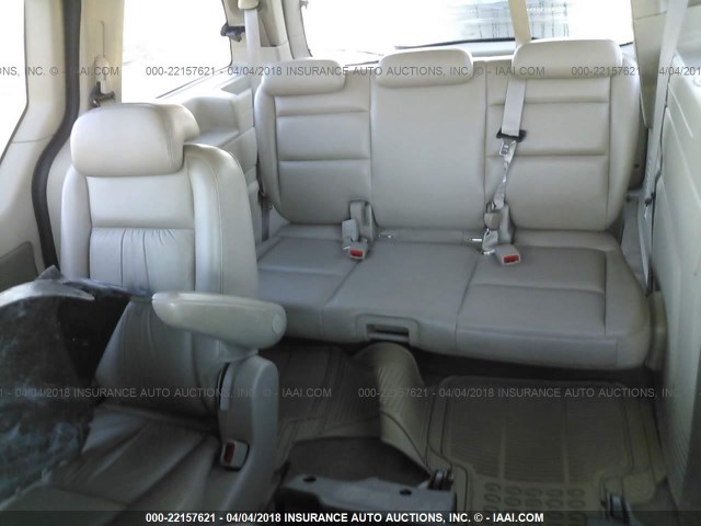 2FMDA58257BA19519 - 2007 FORD FREESTAR LIMITED WHITE photo 8