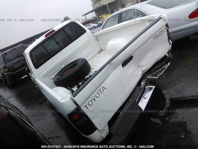 4TASN92N6XZ416157 - 1999 TOYOTA TACOMA XTRACAB PRERUNNER თეთრი ფოტო 3