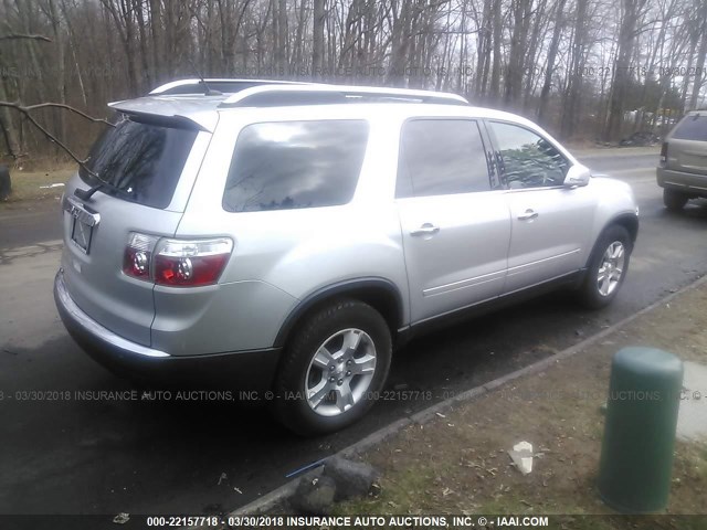 1GKER23D99J183593 - 2009 GMC ACADIA SLT-1 Szary zdjęcie 4