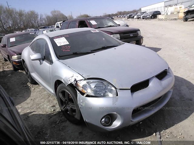 4A3AK34T76E004706 - 2006 MITSUBISHI ECLIPSE GT SILVER photo 1