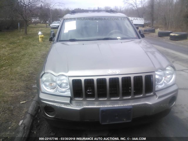 1J4GR48K96C306763 - 2006 JEEP GRAND CHEROKEE LAREDO/COLUMBIA/FREEDOM BEIGE photo 6