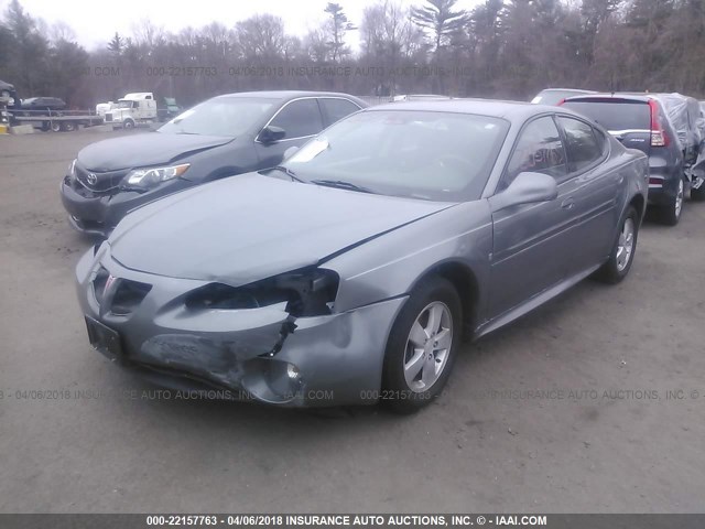 2G2WP552281145316 - 2008 PONTIAC GRAND PRIX ნაცრისფერი ფოტო 2