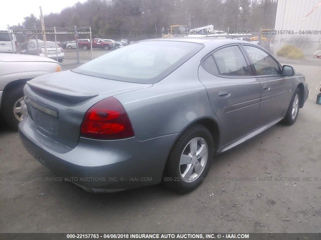 2G2WP552281145316 - 2008 PONTIAC GRAND PRIX ნაცრისფერი ფოტო 4