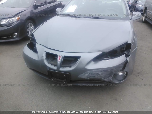 2G2WP552281145316 - 2008 PONTIAC GRAND PRIX ნაცრისფერი ფოტო 6