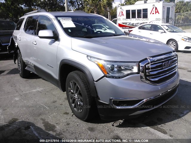 1GKKNMLS3HZ266302 - 2017 GMC ACADIA SLT-1 Srebrny zdjęcie 1