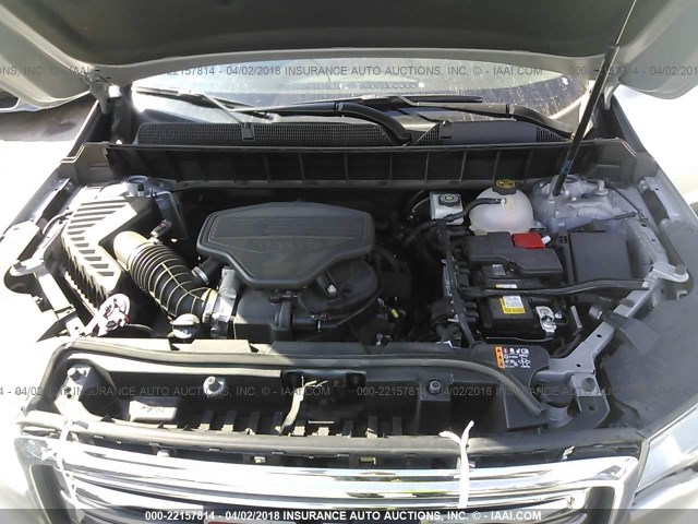 1GKKNMLS3HZ266302 - 2017 GMC ACADIA SLT-1 Srebrny zdjęcie 10