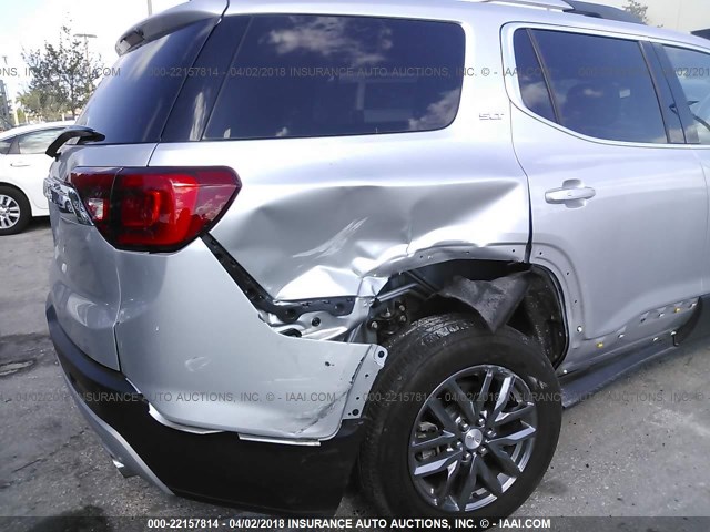 1GKKNMLS3HZ266302 - 2017 GMC ACADIA SLT-1 Srebrny zdjęcie 6