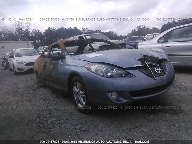 4T1CE38P26U678490 - 2006 TOYOTA CAMRY SOLARA SE/SLE Mavi foto 1