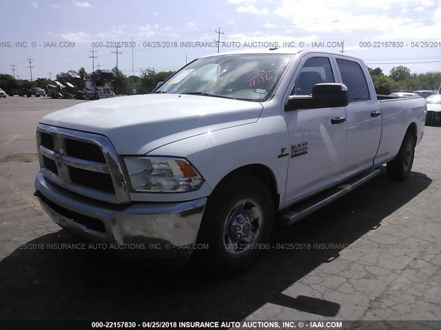 3C6UR4HL4GD612322 - 2016 RAM 2500 ST WHITE photo 2