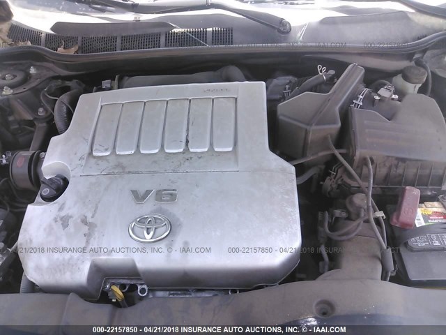 JTNBK46K473003796 - 2007 TOYOTA CAMRY NEW GENERAT LE/XLE/SE BLACK photo 10