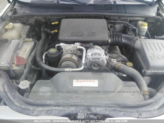 1J4GW48NX4C261834 - 2004 JEEP GRAND CHEROKEE LAREDO/COLUMBIA/FREEDOM 棕色 照片 10