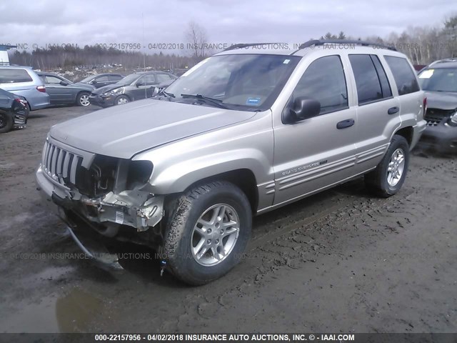 1J4GW48NX4C261834 - 2004 JEEP GRAND CHEROKEE LAREDO/COLUMBIA/FREEDOM 棕色 照片 2