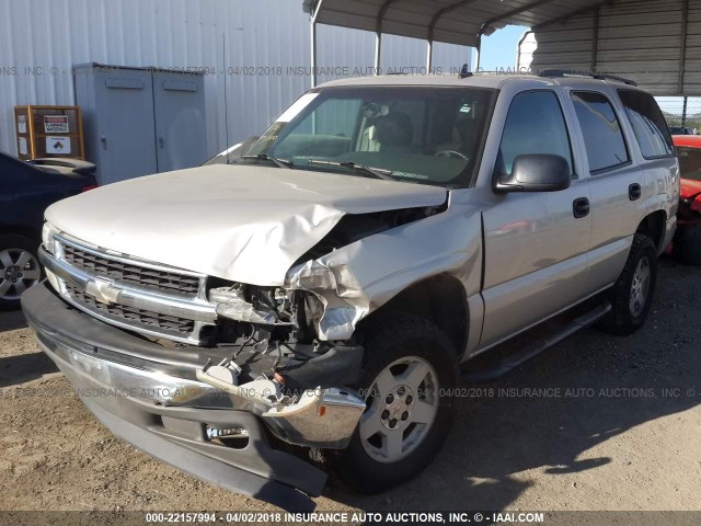 1GNEC13V96R135788 - 2006 CHEVROLET TAHOE C1500 SILVER photo 2