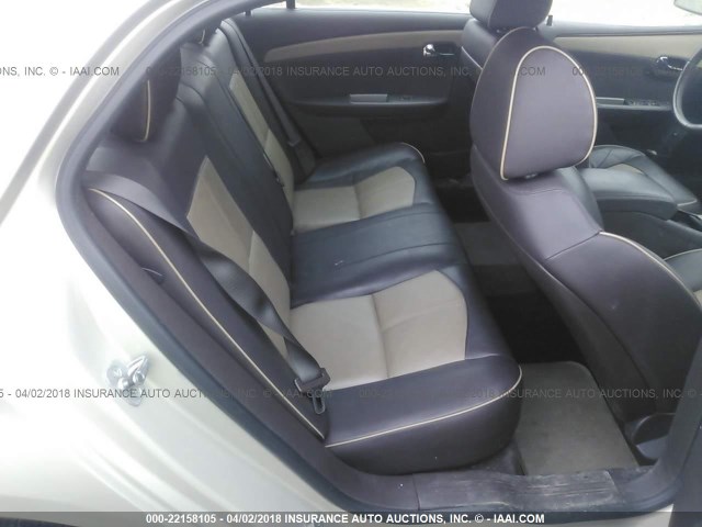 1G1ZE5EB0AF123871 - 2010 CHEVROLET MALIBU LTZ 棕色 照片 8